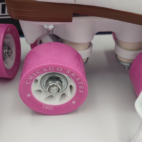 Chicago Skates Girl's Classic Roller Rink Quad Skates Child SZ 10 J ST# CRS1900 - Picture 6 of 16